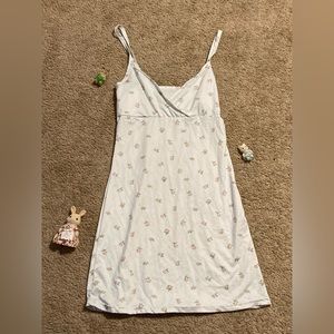 flower printed dress size small!!